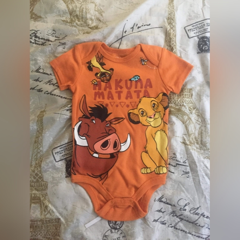 'Hakuna Matata' Disney Boy's Onesie